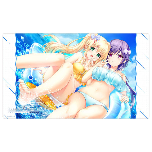 『Summer Pockets REFLECTION BLUE』ラバーマット(紬ヴェンダース&水織静久/水着)